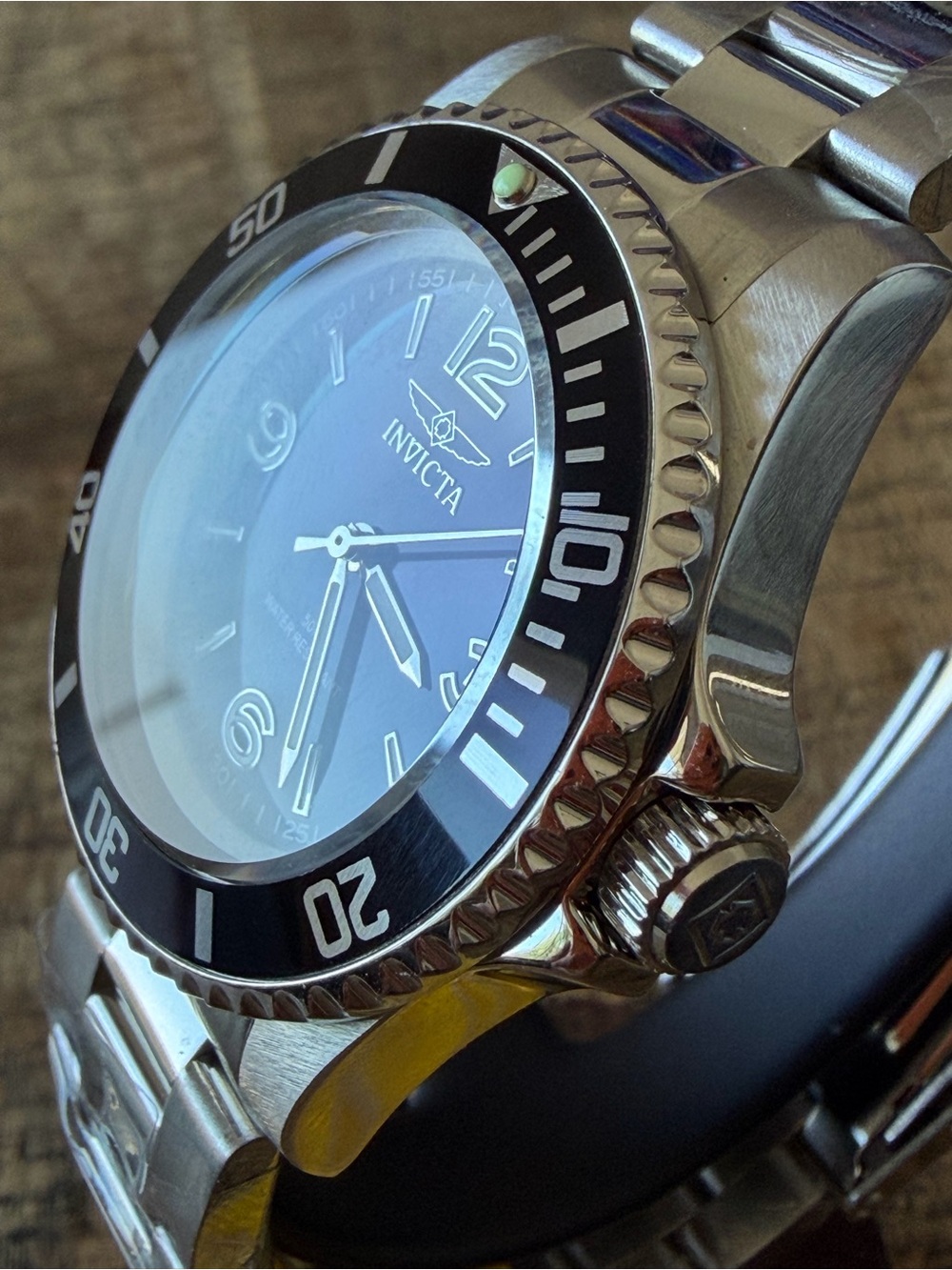 NEW Invicta Specialty Rowan Stainless Steel Dive Watch 40mm - Black Dial NIB! - Picture 3 of 9